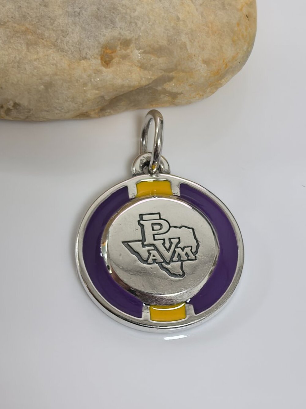 James Avery Enamel Prairie View A&M University School Spirit Charm, S925 Silver